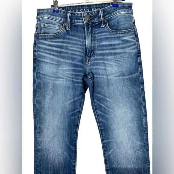 American Eagle Nex(t) Level Slim Straight Jeans 29x30 Slim Fit Denim - Picture 3 of 16